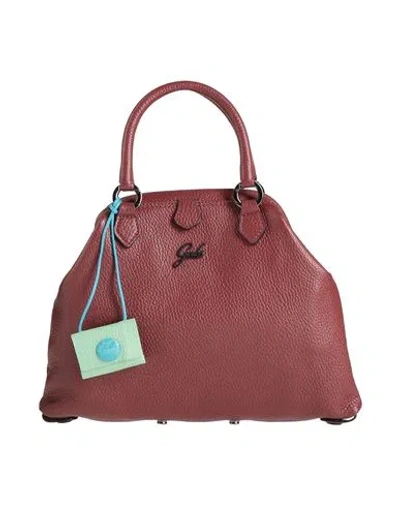 Gabs Woman Handbag Mauve Size - Calfskin In Brown