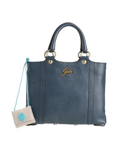 Gabs Woman Handbag Navy Size - Calfskin In Blue