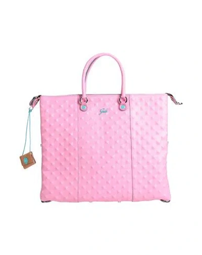 Gabs Woman Handbag Pink Size - Calfskin
