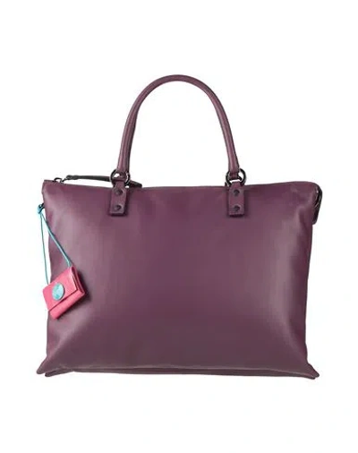 Gabs Woman Handbag Purple Size - Calfskin