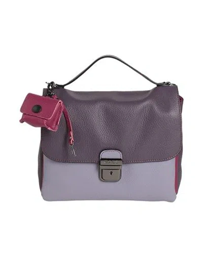 Gabs Woman Handbag Purple Size - Calfskin