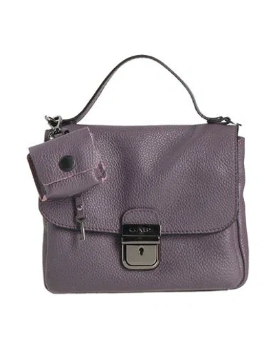 Gabs Woman Handbag Purple Size - Calfskin