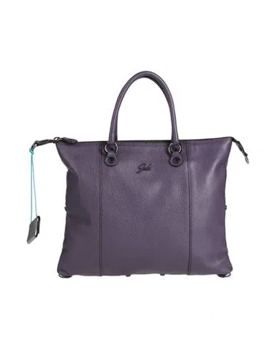 Gabs Woman Handbag Purple Size - Calfskin