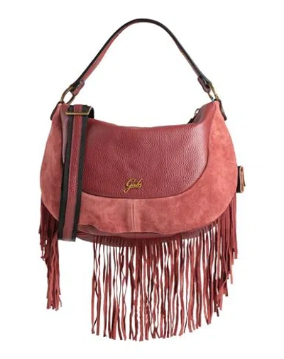Gabs Woman Handbag Rust Size - Calfskin In Red