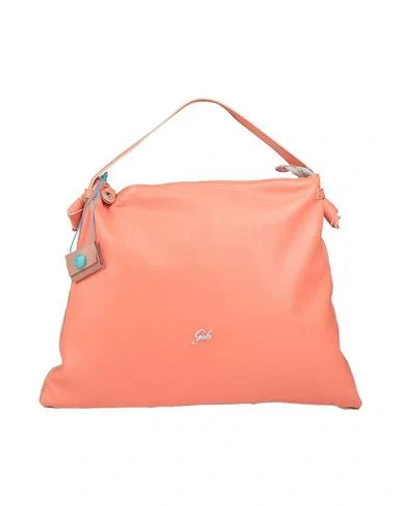 Gabs Woman Handbag Salmon Pink Size - Calfskin