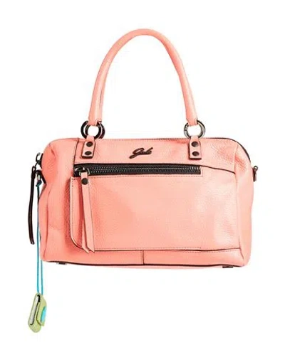 Gabs Woman Handbag Salmon Pink Size - Calfskin