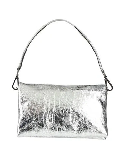 Gabs Woman Handbag Silver Size - Cow Leather