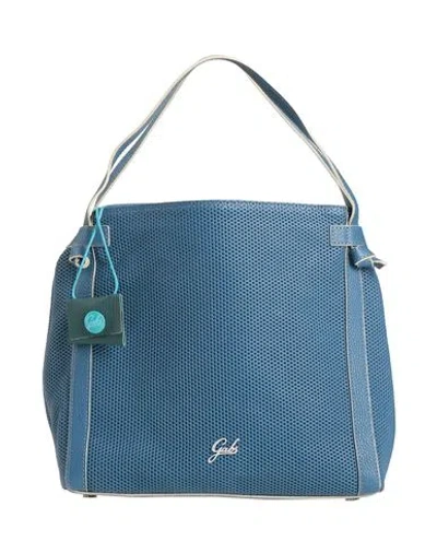 Gabs Woman Handbag Slate Blue Size - Calfskin