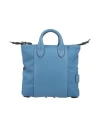 Gabs Woman Handbag Slate Blue Size - Calfskin, Polyester