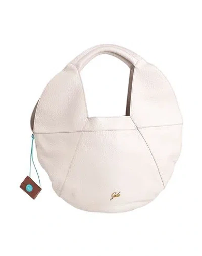 Gabs Woman Handbag Taupe Size - Calfskin In Grey