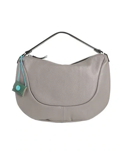 Gabs Woman Handbag Taupe Size - Calfskin In Grey