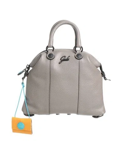 Gabs Woman Handbag Taupe Size - Calfskin In Grey