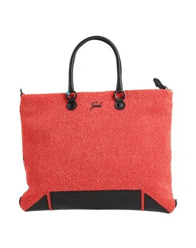 Gabs Woman Handbag Tomato Red Size - Cotton, Acetate, Polyester, Calfskin