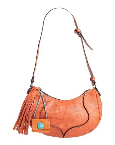 Gabs Woman Shoulder Bag Tan Size - Calfskin