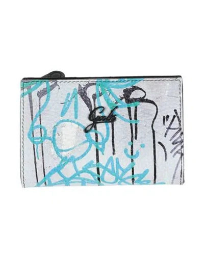 Gabs Woman Wallet Azure Size - Calfskin In Blue
