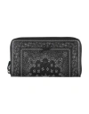 Gabs Woman Wallet Black Size - Calfskin