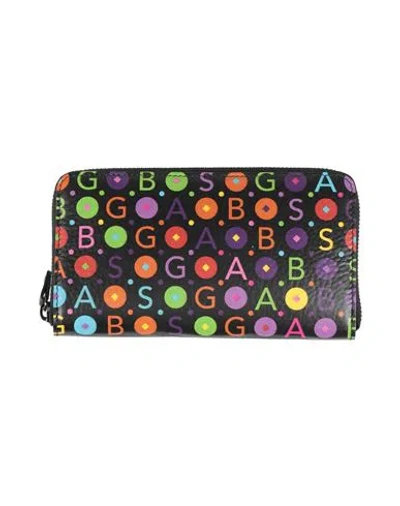 Gabs Woman Wallet Black Size - Calfskin