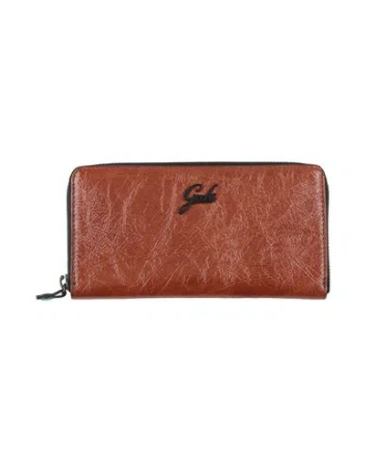 Gabs Woman Wallet Brown Size - Calfskin