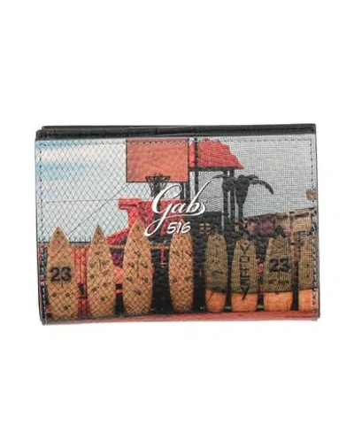 Gabs Woman Wallet Camel Size - Calfskin In Brown