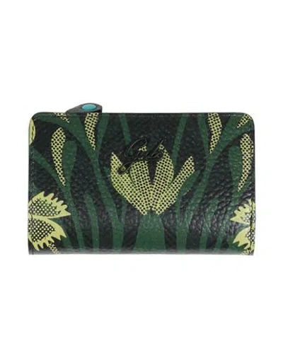 Gabs Woman Wallet Dark Green Size - Calfskin