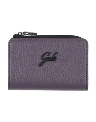 Gabs Woman Wallet Dark Purple Size - Calfskin