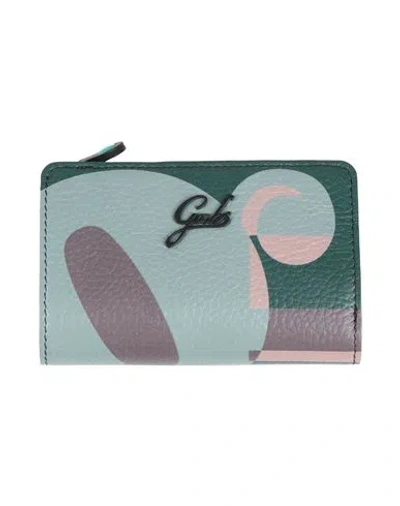 Gabs Woman Wallet Deep Teal Size - Calfskin In Green