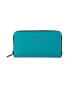 Gabs Woman Wallet Emerald Green Size - Calfskin