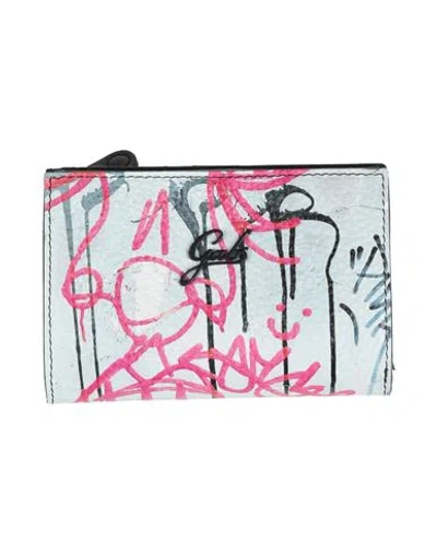 Gabs Woman Wallet Fuchsia Size - Calfskin In Pink