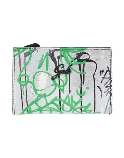 Gabs Woman Wallet Green Size - Calfskin