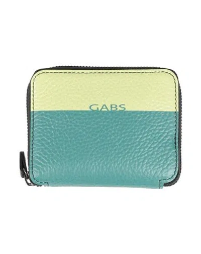 Gabs Woman Wallet Green Size - Leather