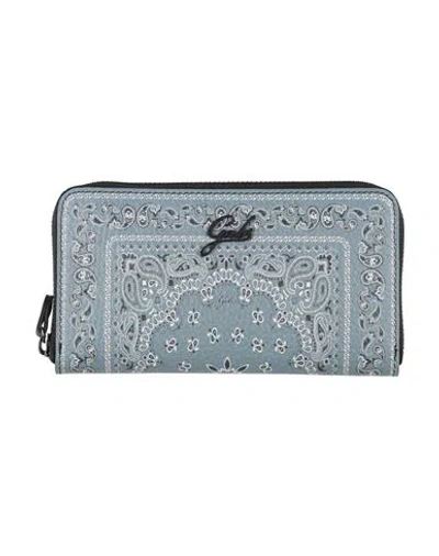 Gabs Woman Wallet Grey Size - Calfskin In Gray