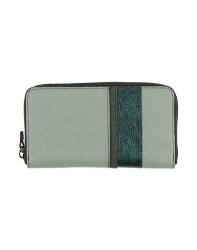 Gabs Woman Wallet Light Green Size - Calfskin