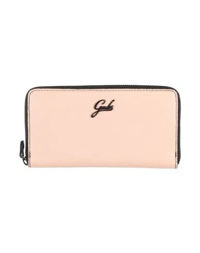 Gabs Woman Wallet Light Pink Size - Calfskin
