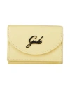 Gabs Woman Wallet Pastel Yellow Size - Calfskin