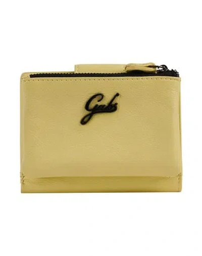 Gabs Woman Wallet Pastel Yellow Size - Calfskin