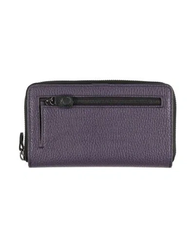 Gabs Woman Wallet Purple Size - Calfskin