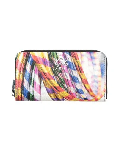 Gabs Woman Wallet Red Size - Calfskin In Multi