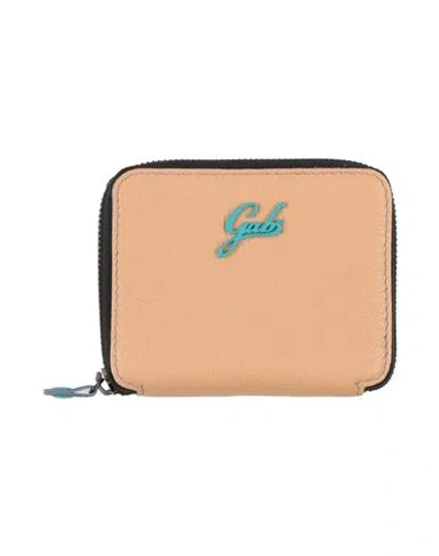 Gabs Woman Wallet Sand Size - Calfskin In Beige