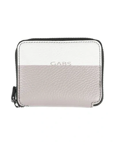 Gabs Woman Wallet Taupe Size - Leather In Gray