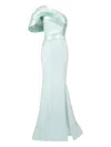 Gaby Charbachy One-shoulder Mermaid Gown