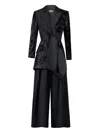 Gaby Charbachy Sequin-embellished Wide-leg Suit