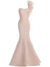 Gaby Charbachy Strapless Mermaid Gown In Pink