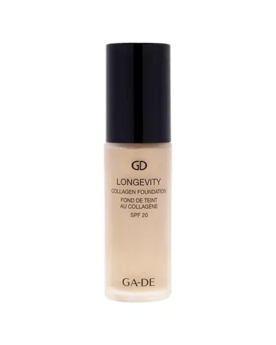 Ga-de Women's 1oz 501 Soft Beige Longevity Collagen Foundation Spf 20