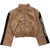 Gaelle Paris - Camel Sweatshirt Open 2741f0986