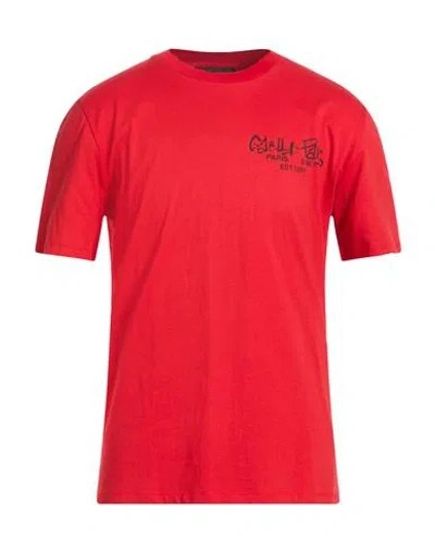 Gaelle Paris Gaëlle Paris Man T-shirt Red Size L Cotton