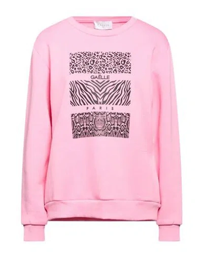 Gaelle Paris Gaëlle Paris Woman Sweatshirt Pink Size 2 Cotton