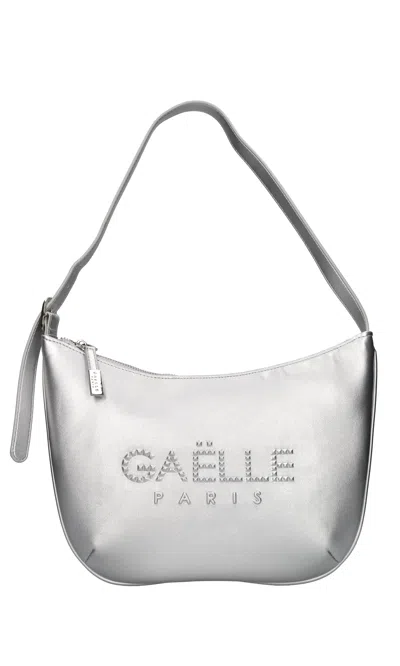 Gaelle Paris Bags.. In Argento Metallici E Grigi