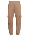 Gaelle Paris Gaëlle Paris Homme Man Pants Camel Size Xxl Cotton In Brown