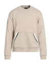 Gaelle Paris Gaëlle Paris Homme Man Sweatshirt Beige Size Xl Cotton In Neutral
