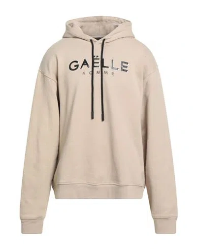 Gaelle Paris Gaëlle Paris Homme Man Sweatshirt Beige Size Xxl Cotton In Neutral